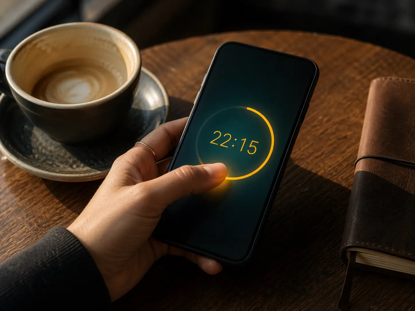 Fig. i · The timer, set and silent.